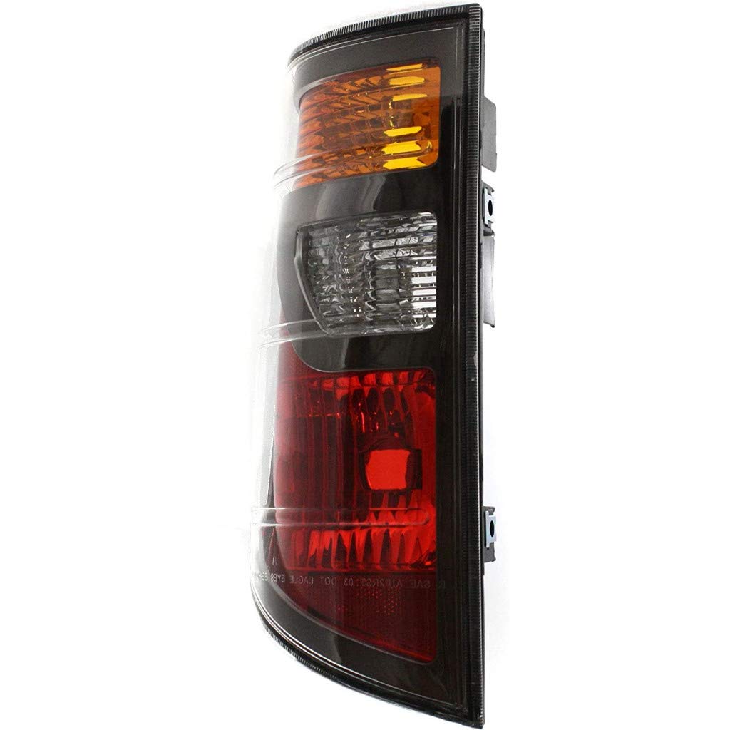 2006-2008 Honda Ridgeline Pair Rear Tail Lights Assembly - Driver & Passenger Side (HO2818131 HO2819131 | 33551-SJC-A01 33501-SJC-A01) - Perfect for Replacement, Restoration & Nighttime Safety Enhancement
