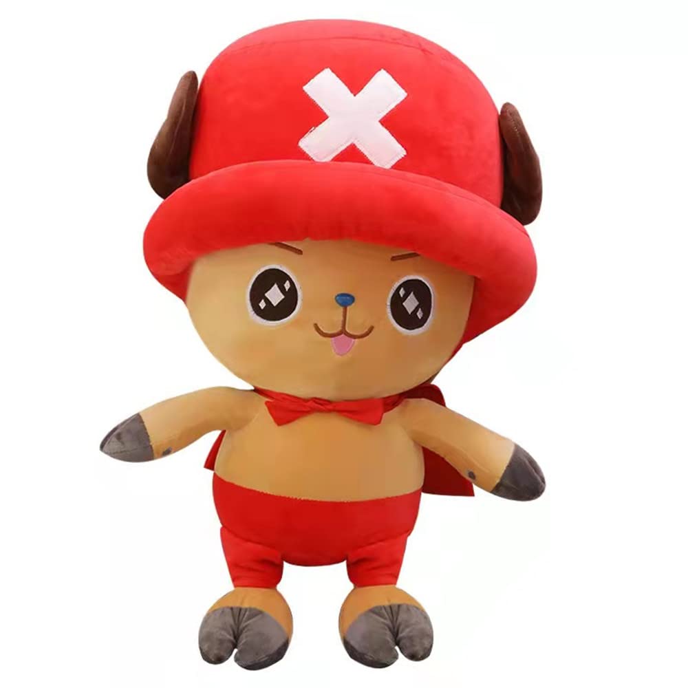 One Piece Plush Toy - Luffy & Tony Tony Chopper Anime Stuffed Doll (11.7