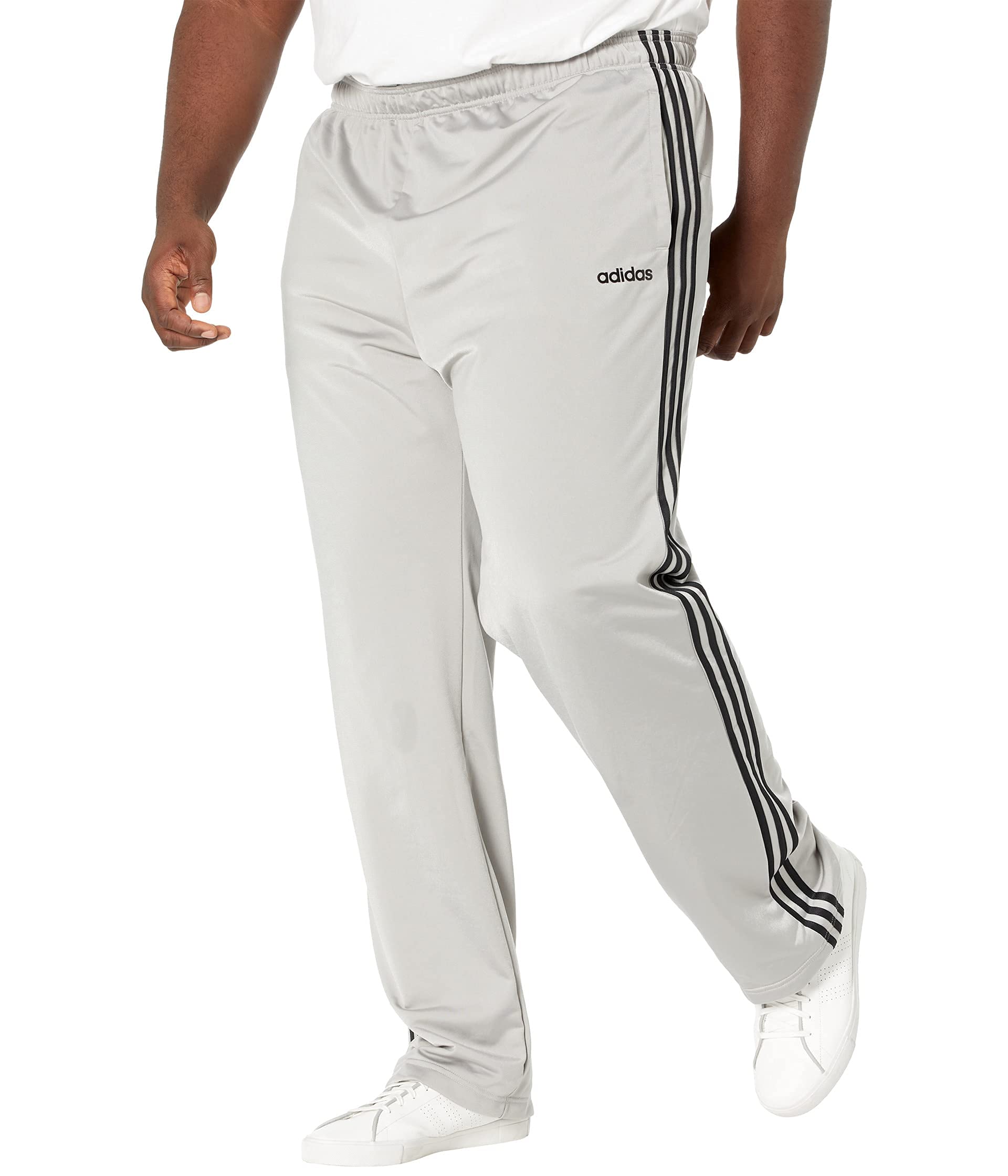 **Adidas Men's Tall Essentials 3-Stripes Regular Tricot Pants - Comfortable Athletic Joggers for Running, Gym & Casual Wear**