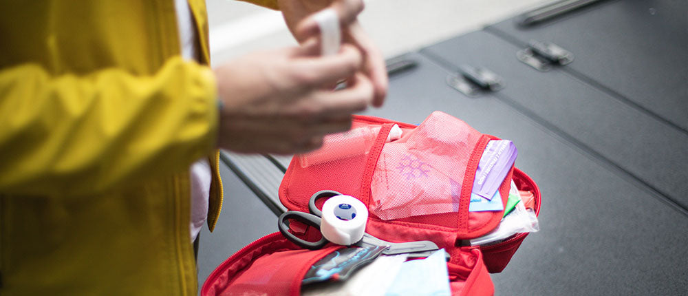 MyFAK Mini First Aid Kit - Compact & Portable Emergency Medical Supplies for Travel, Hiking, and Home Use