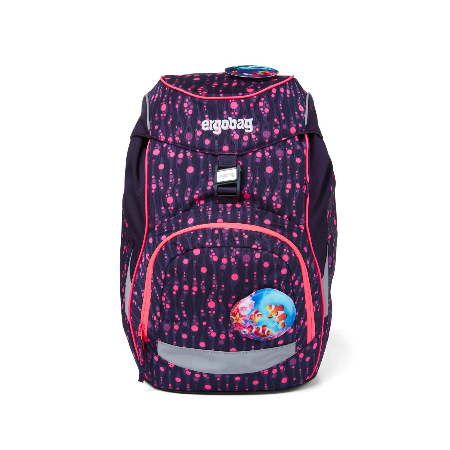 ergobag Prime School Backpack - Lightweight Durable Kids Bookbag with Ergonomic Design for Boys & Girls - Perfect for School, Travel & Outdoor Adventures