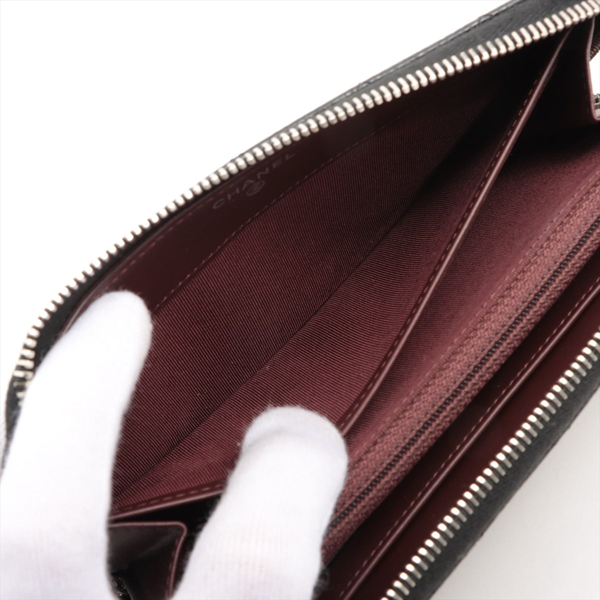Chanel Caviar Leather Long Zip Wallet Black - Luxury Designer Wallet for Women, Perfect for Everyday Use & Special Occasions