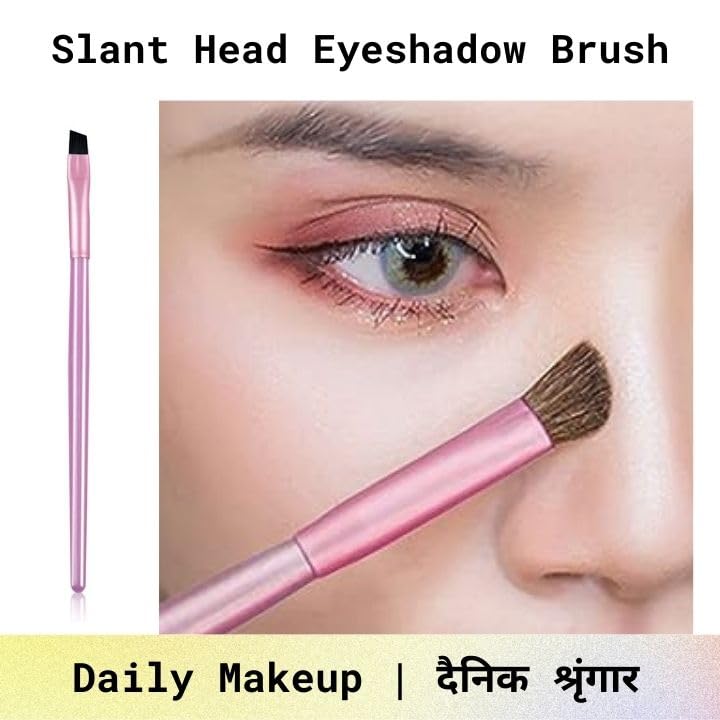 PAARTHO Professional Portable Eye & Lip Makeup Brush Set - Travel-Friendly Cosmetic Brushes for Perfect Eyeshadow & Lipstick Application | Ideal for Home, Travel & On-the-Go Beauty