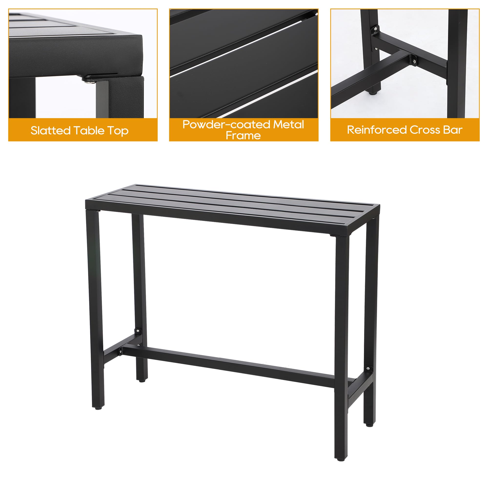 Outdoor Patio Bar Set - 47