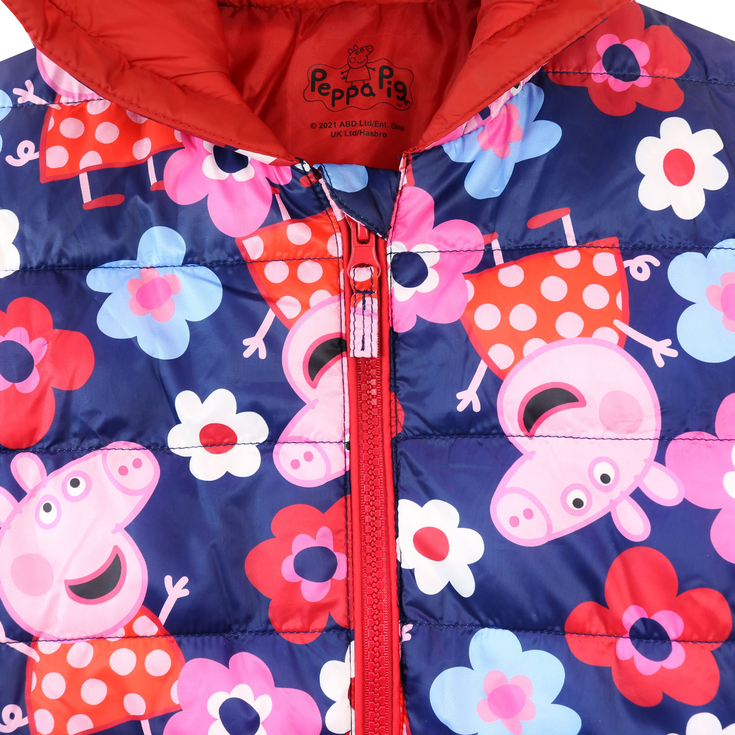Peppa Pig Girls Winter Coat - Waterproof & Warm Jacket for Kids - Perfect for Outdoor Play, School & Cold Weather Adventures