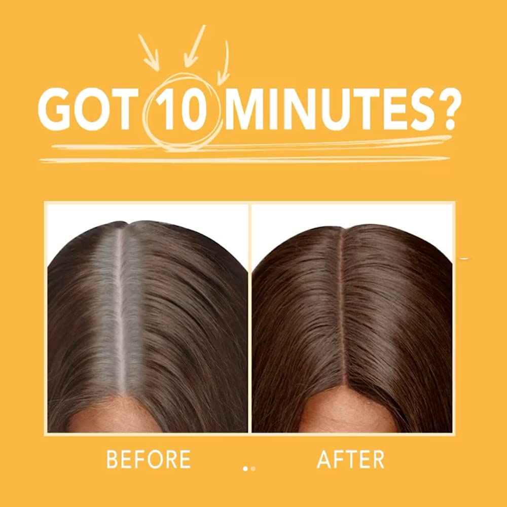 Argan Oil Fast 10 Permanent Hair Color Kit - 5N Light Brown | Salon-Quality At Home