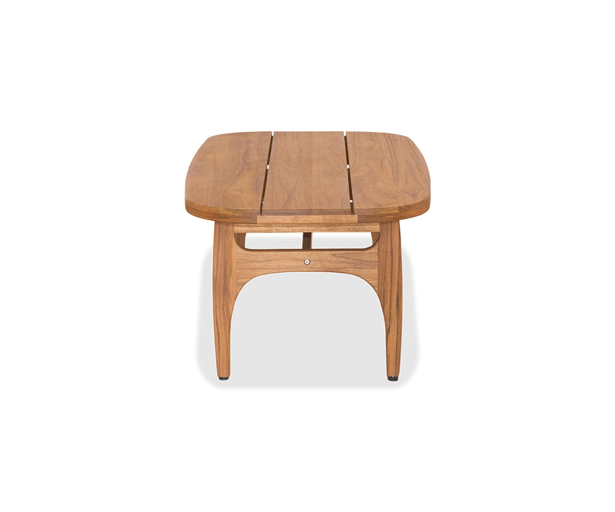 Premium Solid Teak Wood Coffee Table - Handcrafted Modern Living Room Furniture for Home Decor & Relaxation | Perfect for Living Rooms, Lounges & Patios