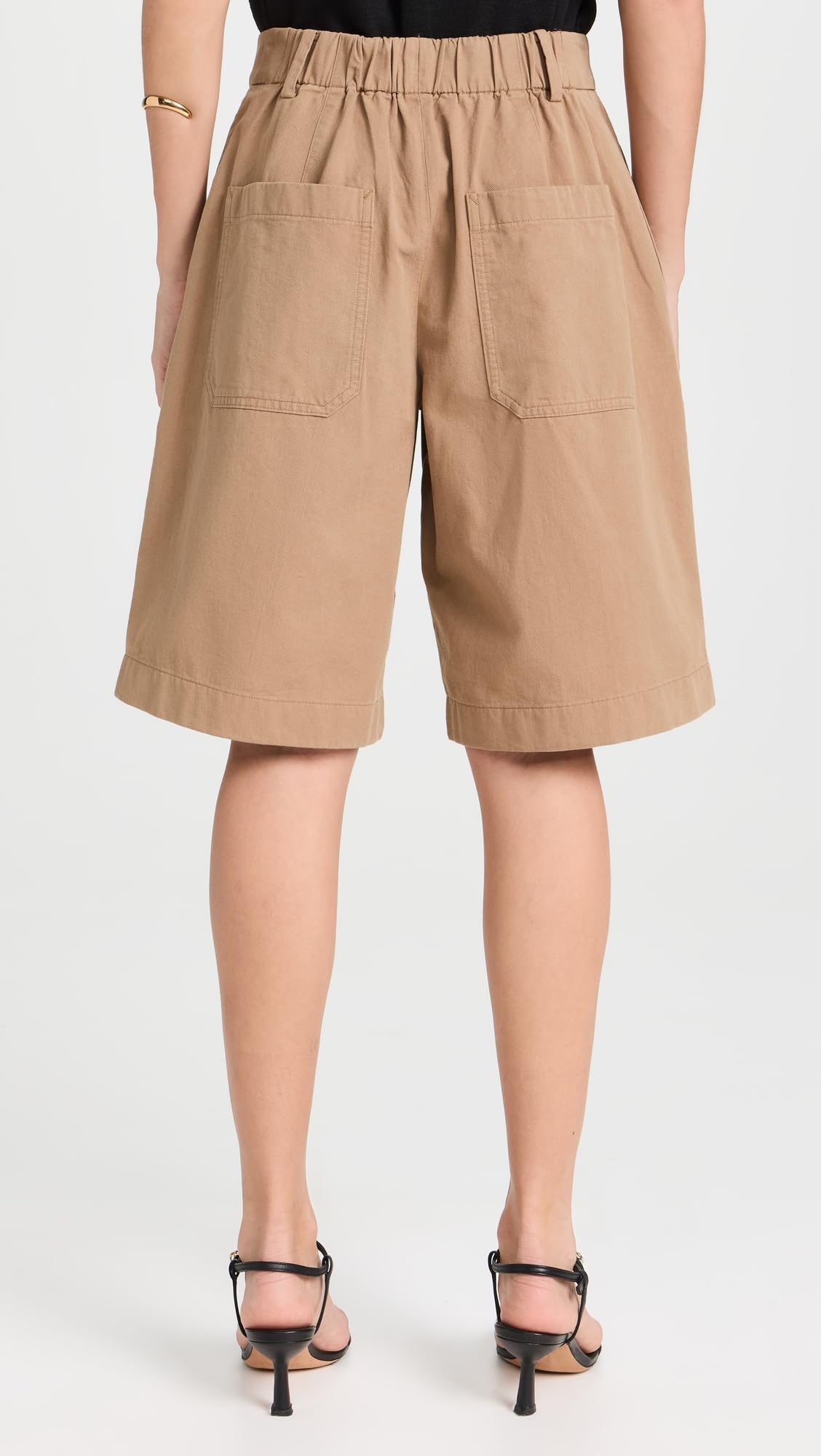Vince Women's Washed Cotton Shorts - Comfortable Casual Summer Shorts for Women | Perfect for Beach, Vacation & Everyday Wear