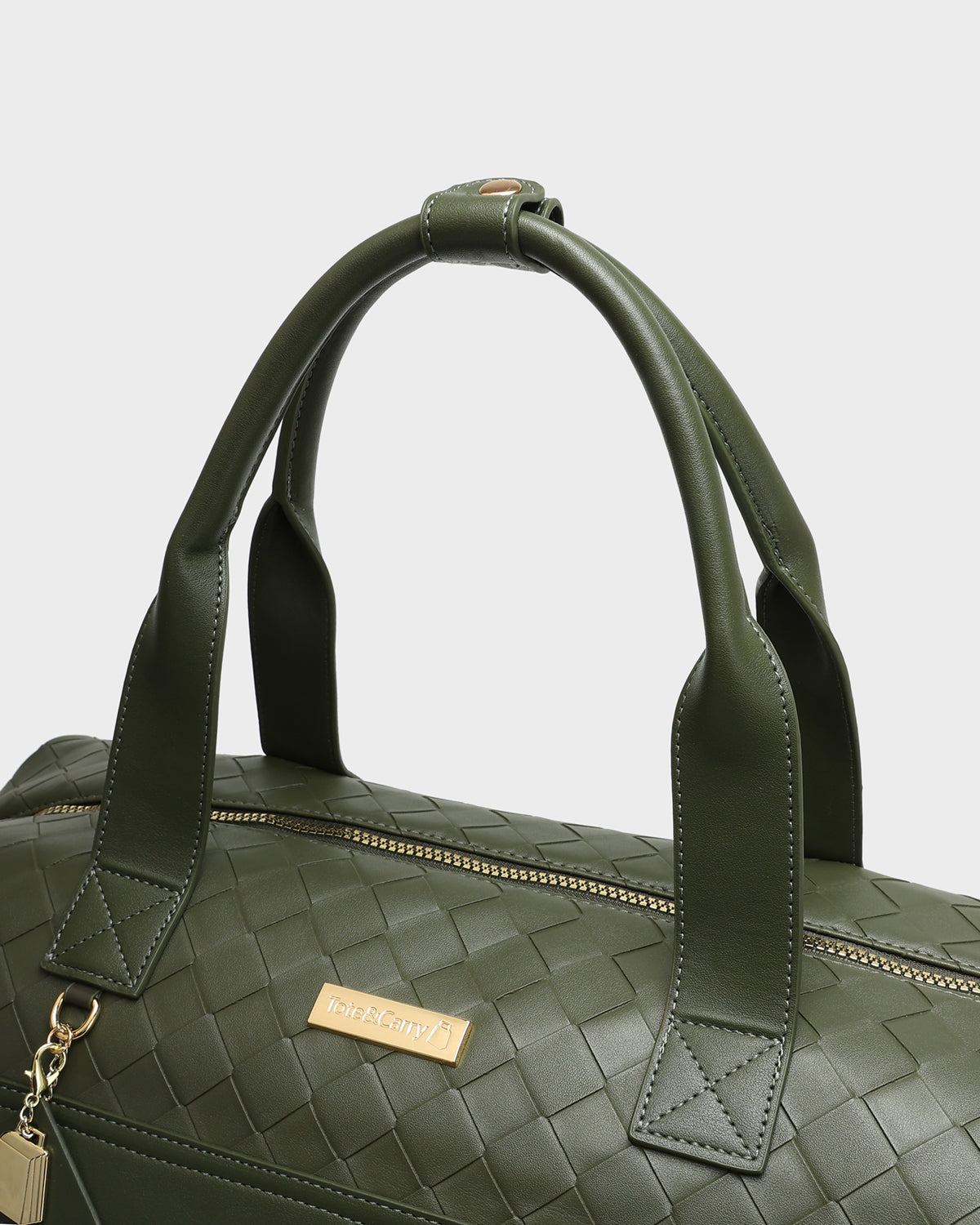 Olive Green Duffle Bag for Boys - Durable Travel & Sports Gym Backpack for School, Camping, and Outdoor Adventures