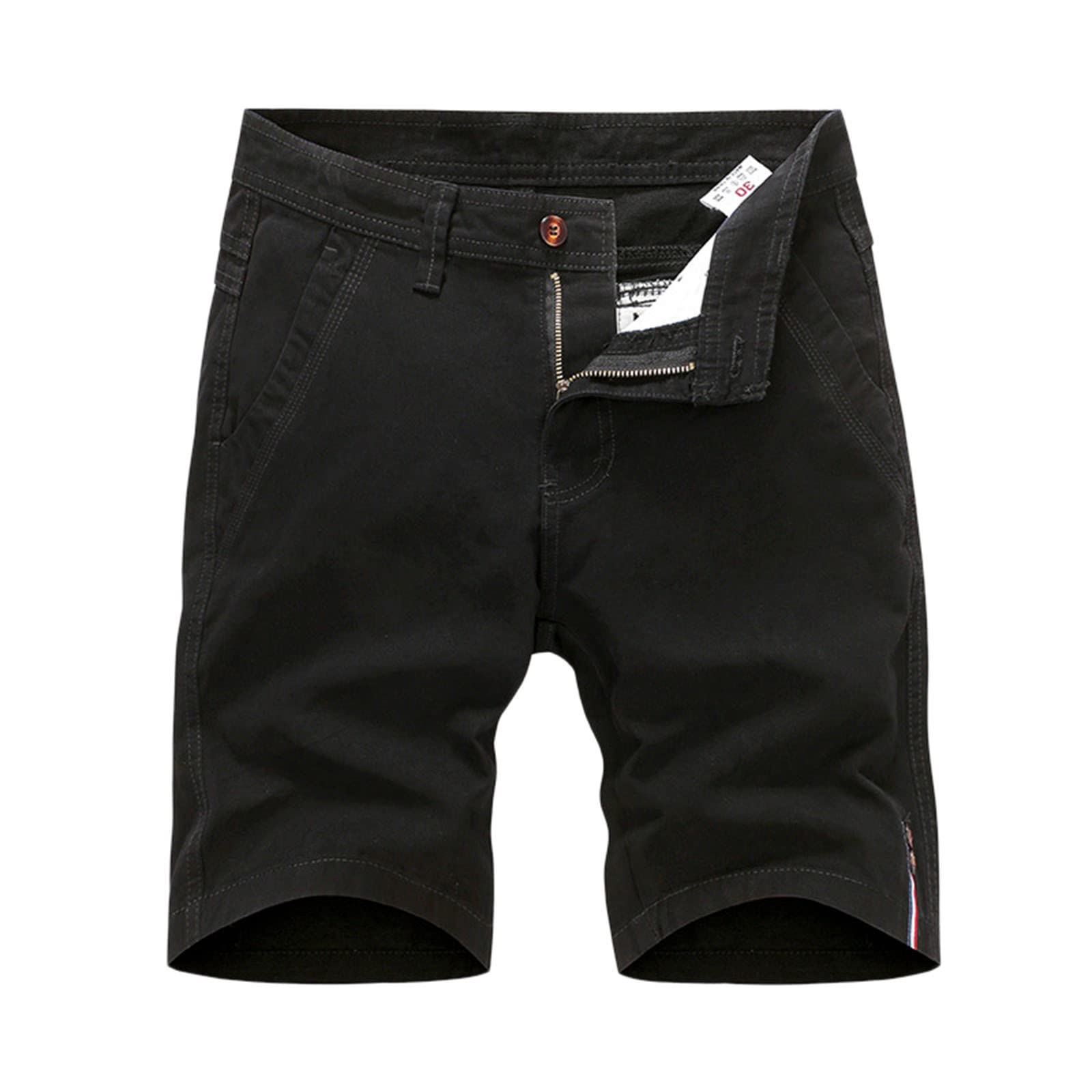 ETHKIA Men's Relaxed Fit Cargo Shorts - Soft Elastic Summer Casual Shorts with Pockets | Comfortable Outdoor Work & Travel Shorts for Hiking, Beach, and Everyday Wear