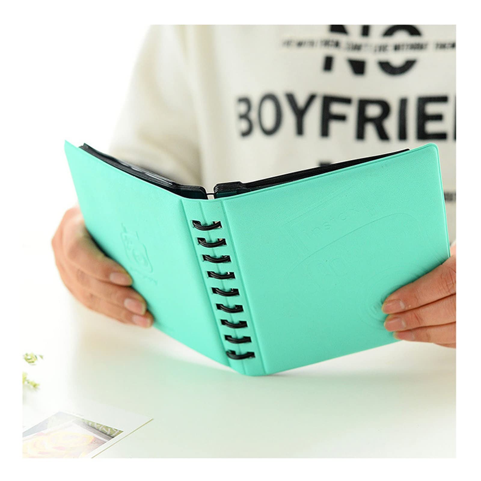 EBSBAG 68 Pockets Mini Instant Photo Album for Fujifilm Instax Film 7s 8 25 50s 70 90 - Pink One Size Picture Case | Perfect for Travel, Parties, and Memory Keeping
