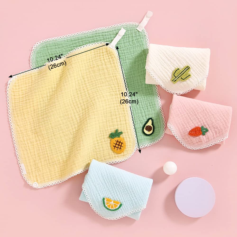 **Baby Bandana Drool Bibs Set - Soft Muslin Cotton Teething Bibs for Boys & Girls, Newborn & Toddler (Unisex) - Perfect for Feeding, Drooling & Teething Relief**