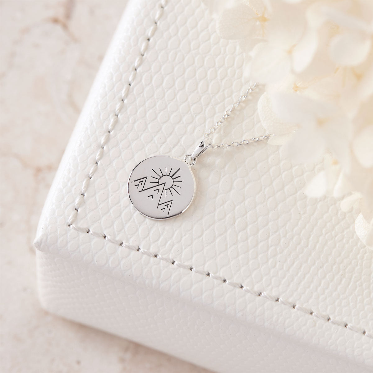 Under The Moon Phases Necklace - Elegant Celestial Jewelry for Women, Moon Phase Pendant with Adjustable Chain - Perfect for Date Nights, Weddings & Boho Fashion