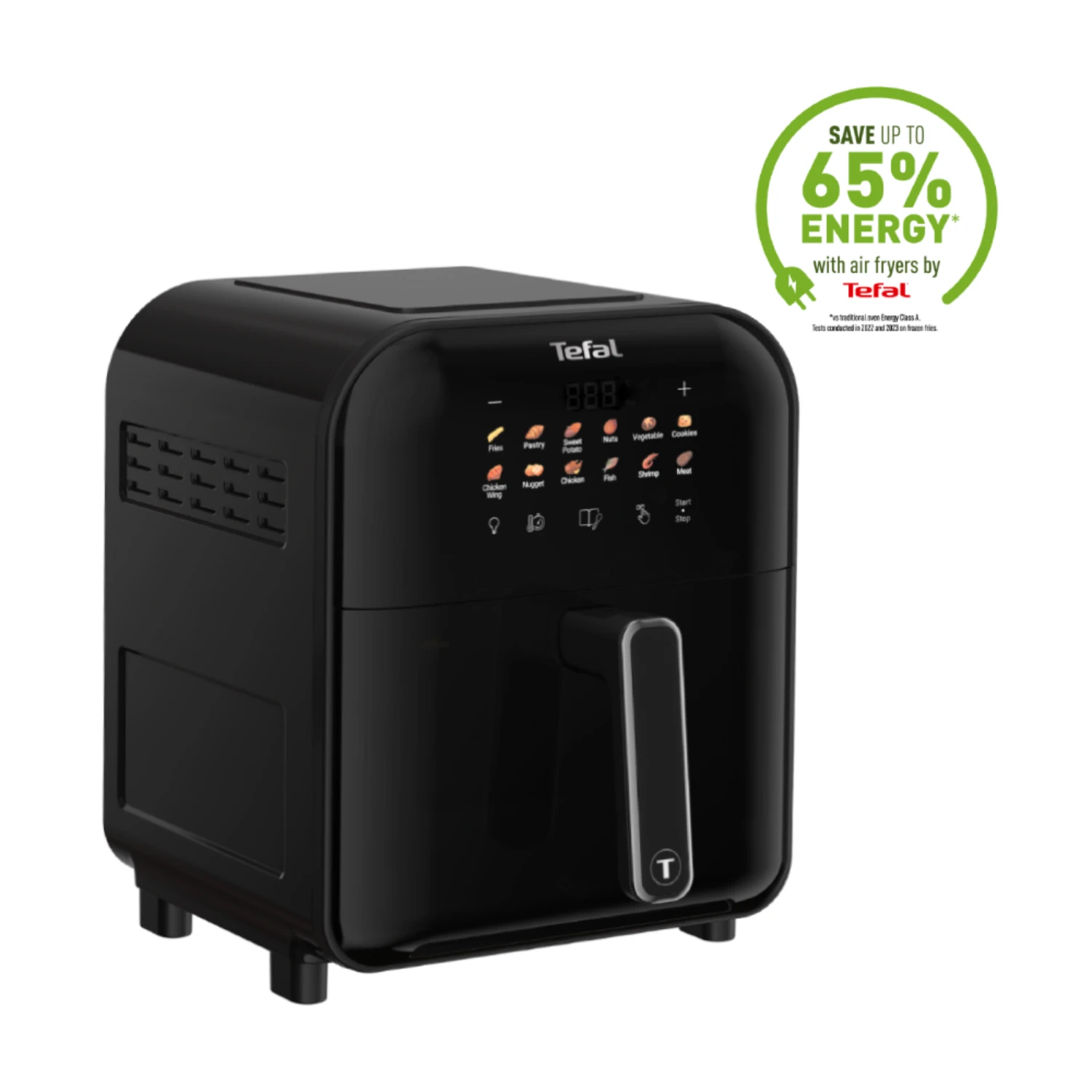 Tefal Easy Fry Vision Far Infrared Air Fryer 6L (EY8218) - Healthy Oil-Free Cooking for Family Meals, Snacks & Quick Dinners