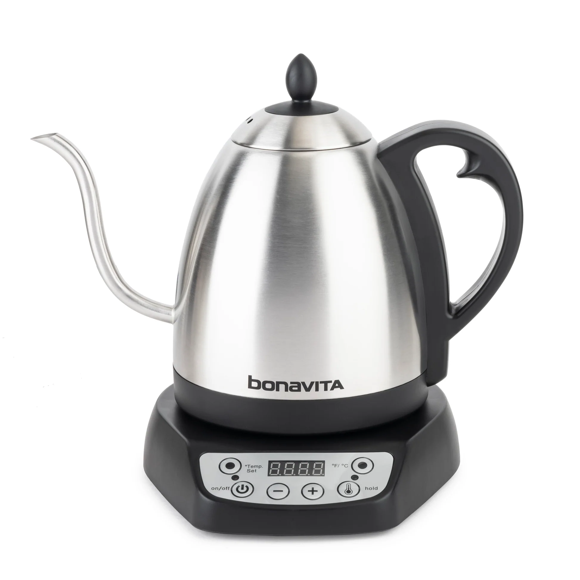 Bonavita 1L Digital Variable Temperature Gooseneck Kettle - Precise Pouring for Coffee, Tea & Specialty Brewing - Perfect for Home Baristas & Coffee Enthusiasts