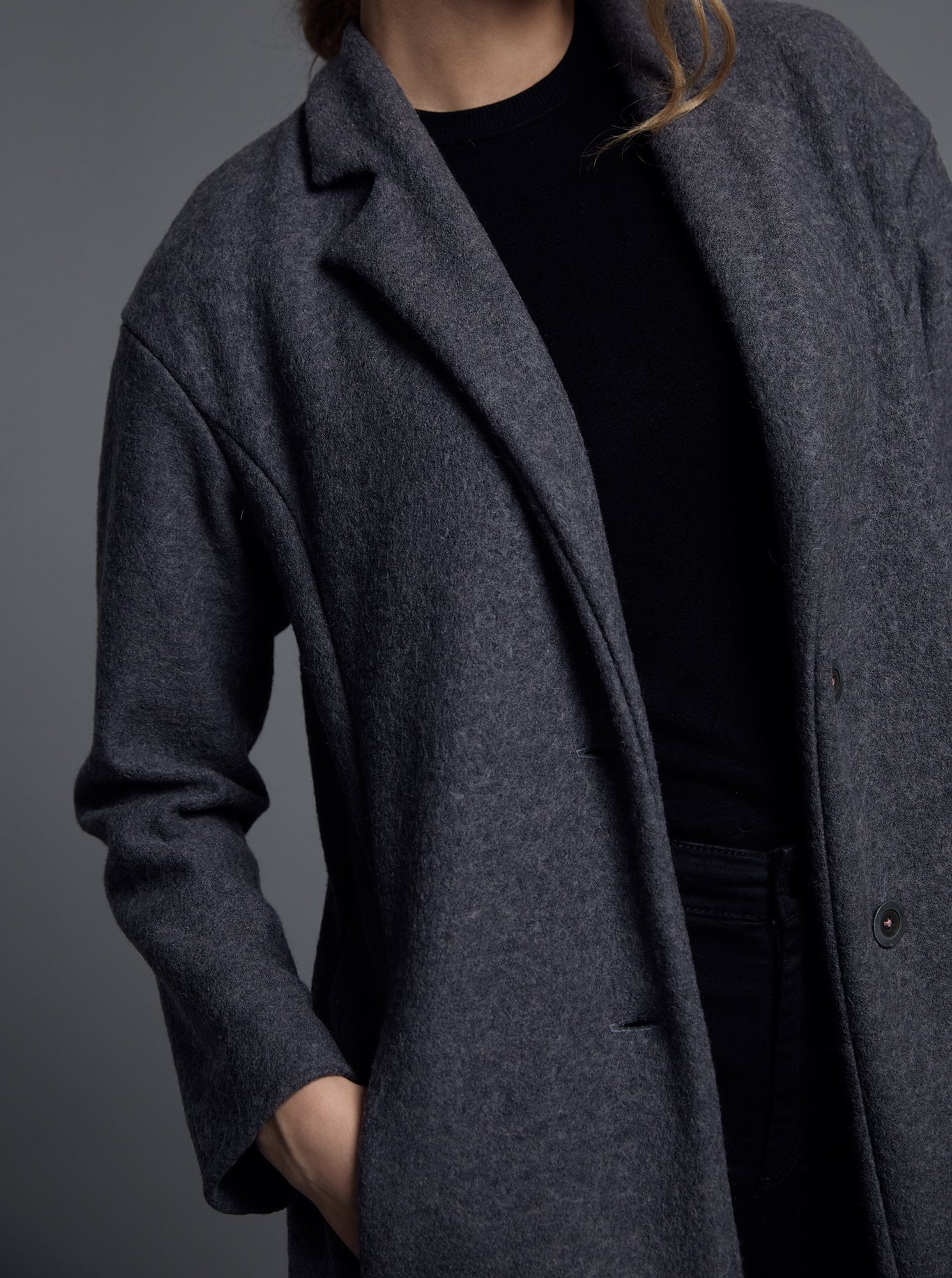 The Avid Seamstress Premium Coat - Women's Classic Wool Winter Coat for Fashion & Warmth - Perfect for Office, Dating & Outdoor Activities