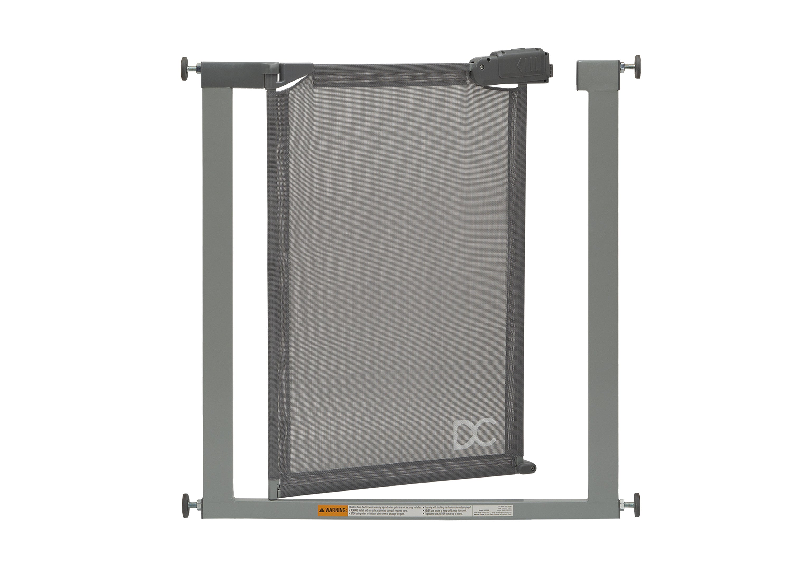 Adjustable Baby Safety Gate - Pressure Mount Walk Through Door for Stairs & Hallways - Easy Installation & Secure Fit for Toddlers & Pets