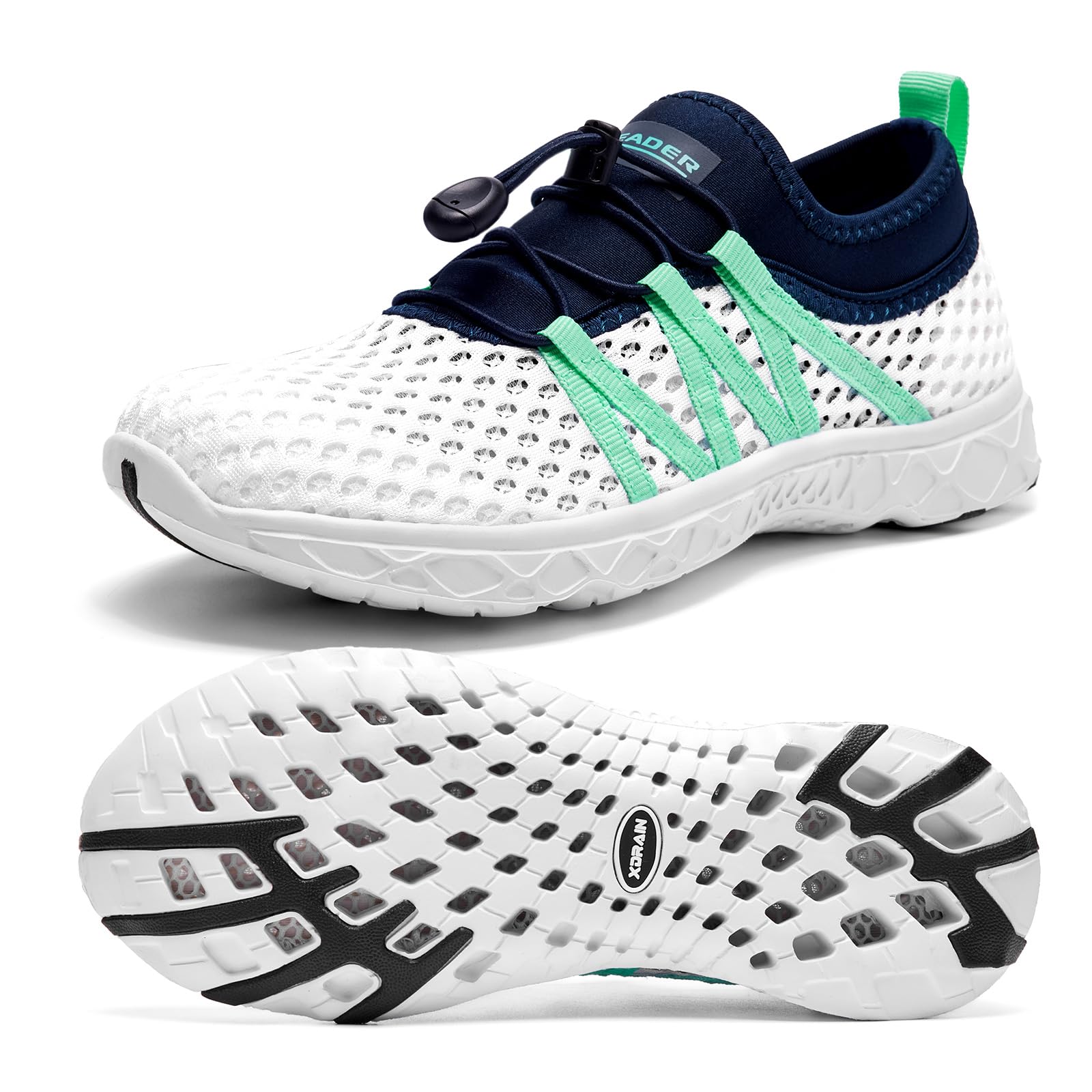 Aleader Women's Quick-Dry Mesh Slip-On Water Shoes for Beach, Pool, Yoga & Travel - Lightweight & Comfortable Aqua Shoes