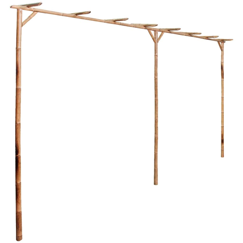 vidaXL Bamboo Pergola for Outdoor Patio - 151.6