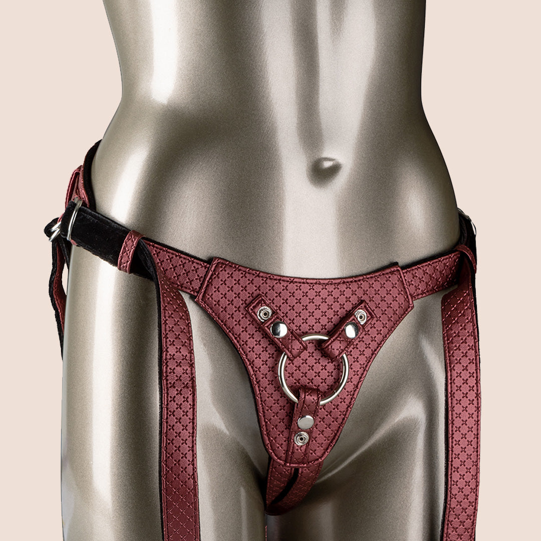 Her Royal Harness The Regal Queen Red - Premium Dog Harness for Small & Medium Breeds, Perfect for Walking, Training & Outdoor Adventures