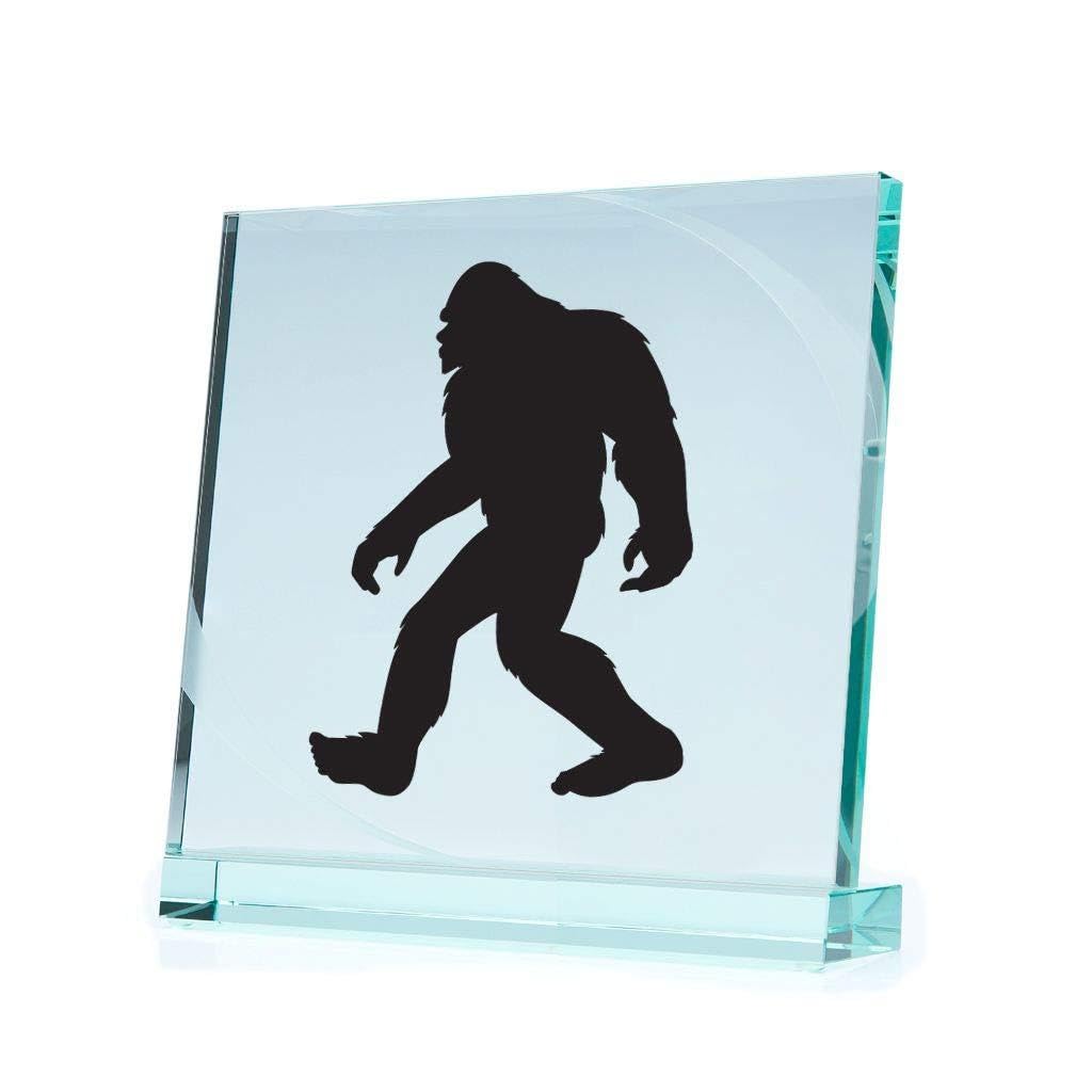 Bigfoot Sasquatch Decal Sticker - 3 x 2.1 Inch Weatherproof Vinyl for Cars, Trucks, Laptops, Windows - Durable Outdoor & Indoor Decoration for Garage, Office, Dorm Room