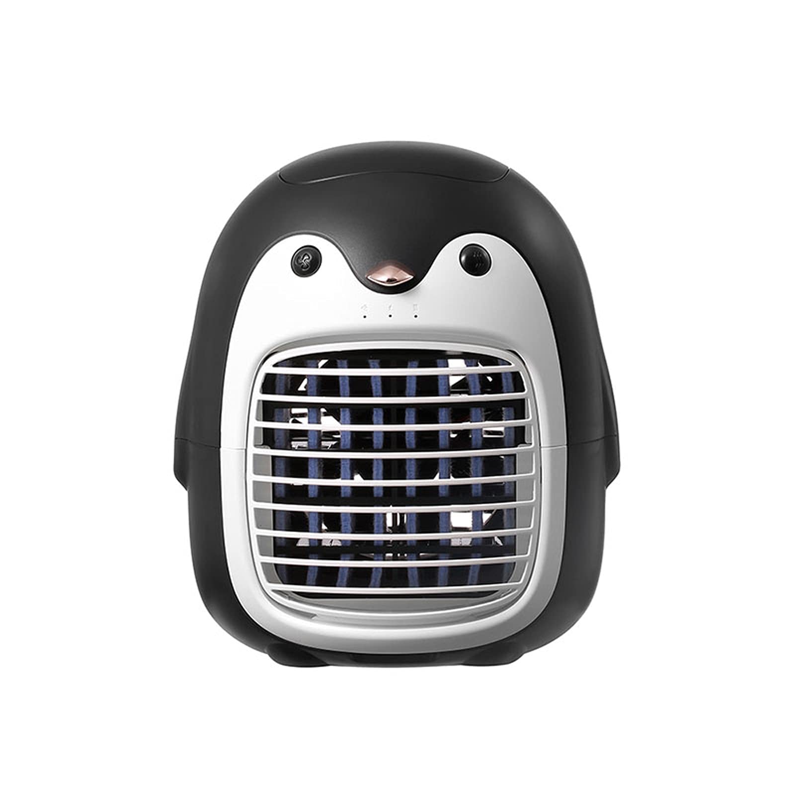 Tingting1992 Portable Air Conditioner & Air Cooler Fan - 3-Speed Silent Cooling Tower with 2000mAh Battery | Perfect for Home, Office, Bedroom & Travel (Black) | Stay Cool in Summer Heat