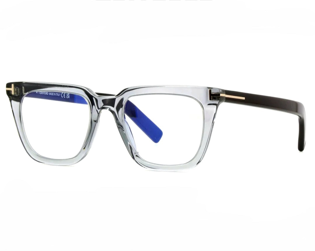 TOM FORD TF5963 B Square Optical Glasses - Stylish Eyewear for Men & Women | Perfect for Work, Reading & Fashion Accessories