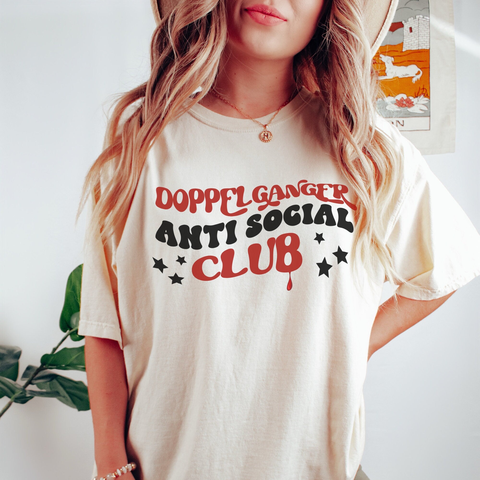 Doppelganger Antisocial Club Hoodie - Trendy Streetwear for Men & Women | Perfect for Urban Fashion & Casual Outfits