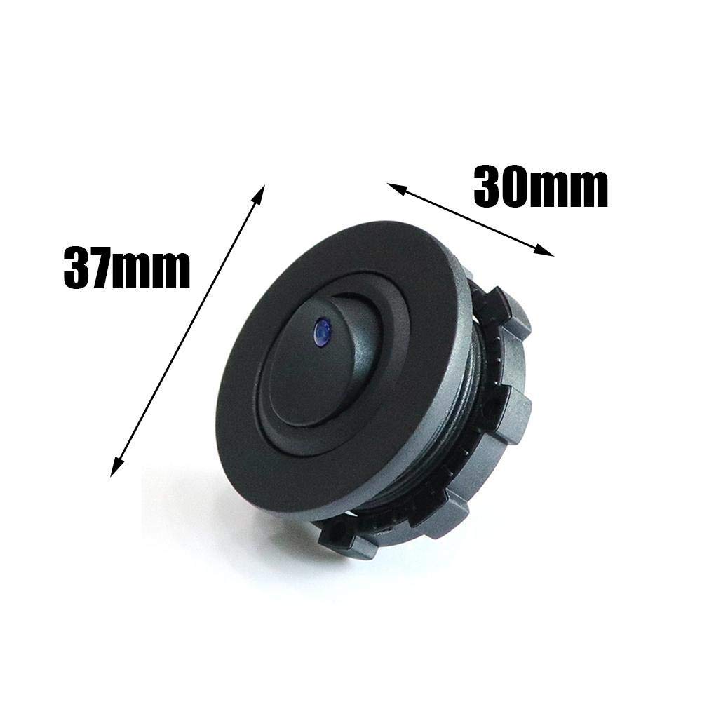 16GB Car Modification Switch Charger Panel - Boat Type Rocker Switch with USB Charger Port (Black) - Perfect for Automotive, Marine & RV Electrical Upgrades