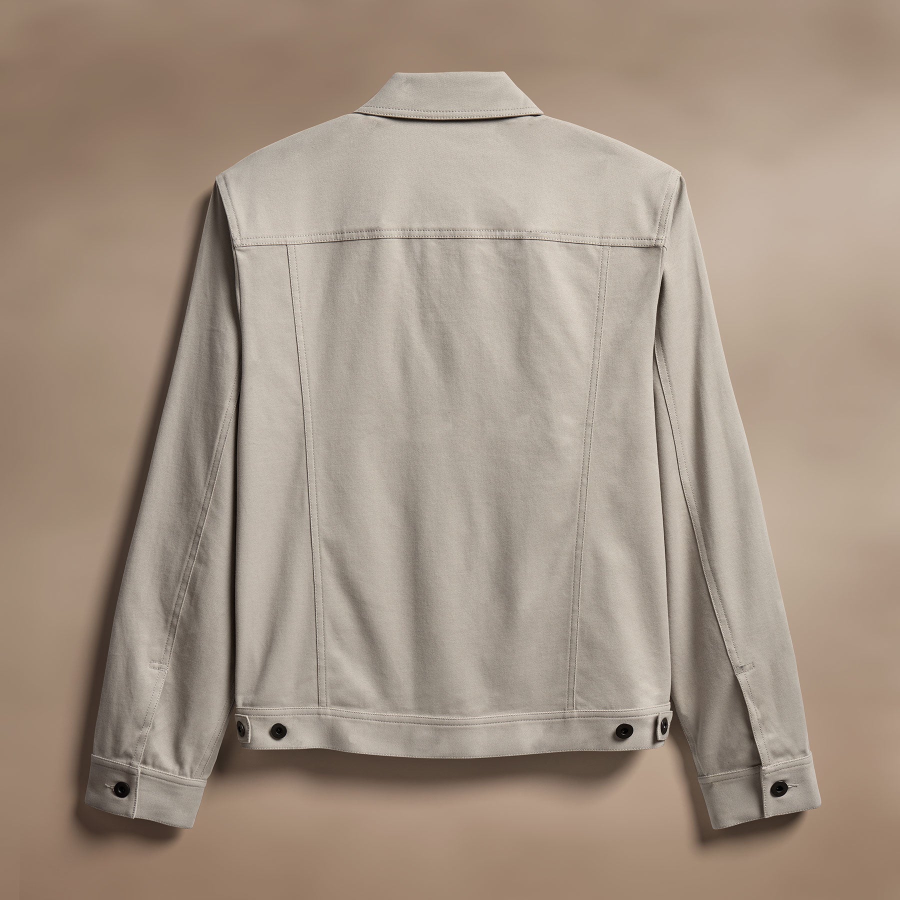 Luxury Cashmere Touch Cotton Jacket - Light Tan | Soft & Warm Winter Coat for Women | Perfect for Office, Travel & Casual Outfits