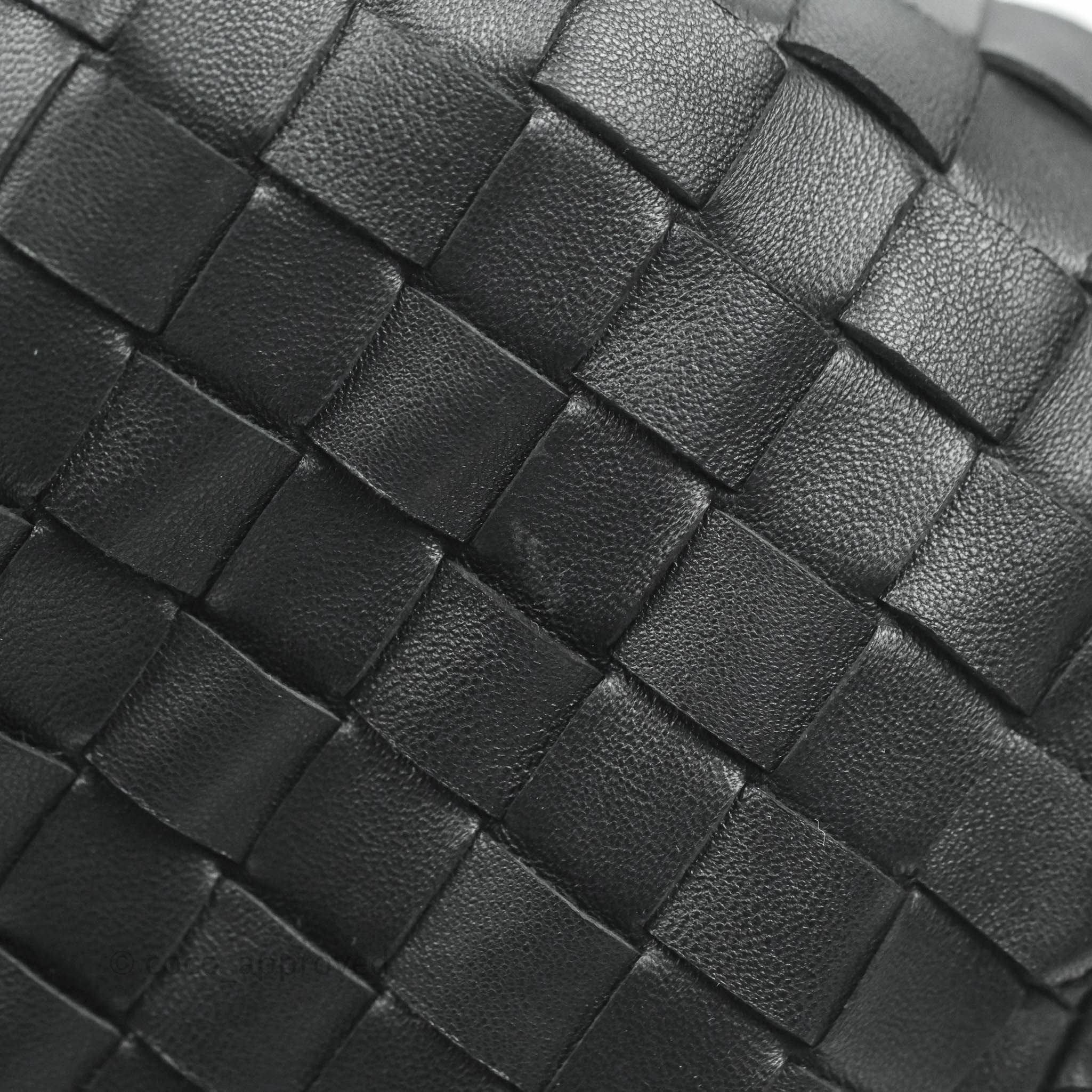 Bottega Veneta Nappa Intrecciato Medium BV Jodie Handbag in Black | Luxury Leather Crossbody Bag for Women | Perfect for Work, Travel & Evening Events
