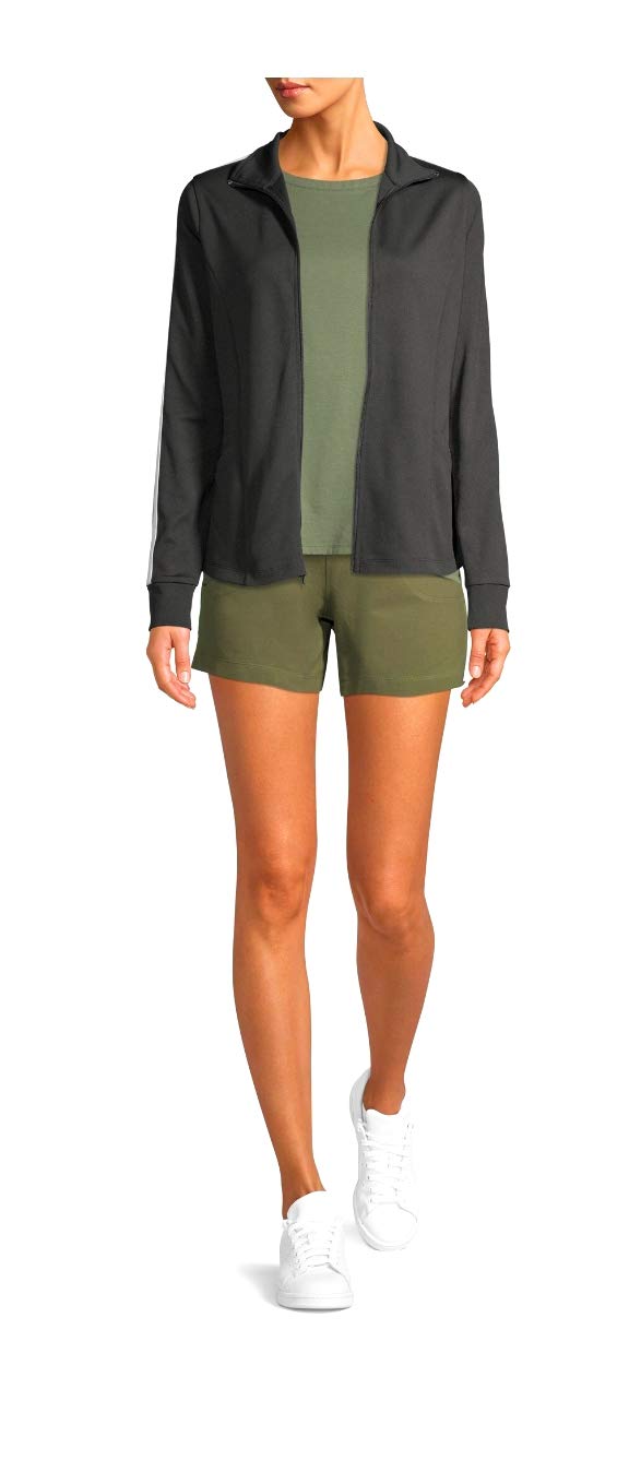 Athletic Works Women's Commuter Shorts - Comfortable Stretch Workout Running Shorts for Women, Perfect for Gym, Yoga, Cycling & Travel