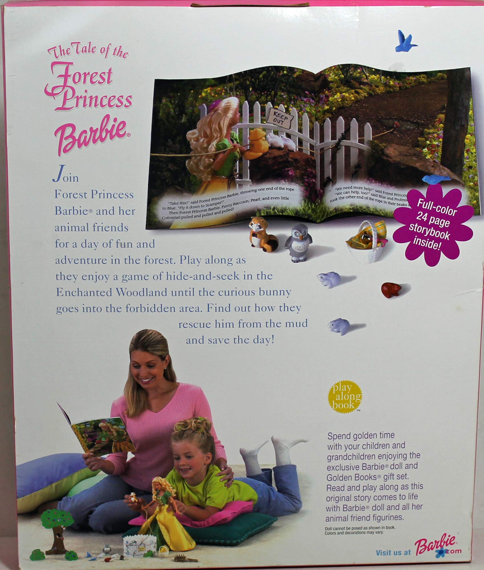 Barbie Tale of The Forest Princess Doll - Enchanted Fairy Tale Toy for Kids - Perfect for Imaginative Play, Storytelling & Collecting