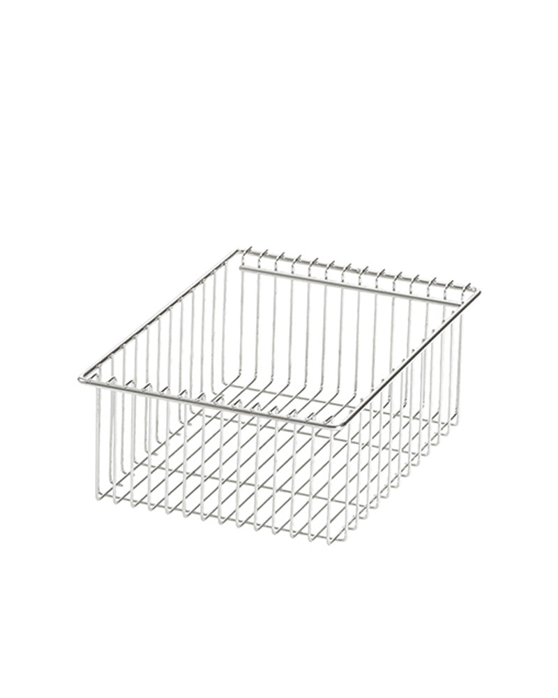 Stainless Steel Deep Mesh Tray - Heavy Duty Kitchen Organizer for Baking, Frying & Draining - Perfect for Restaurants, Home Cooking & Meal Prep