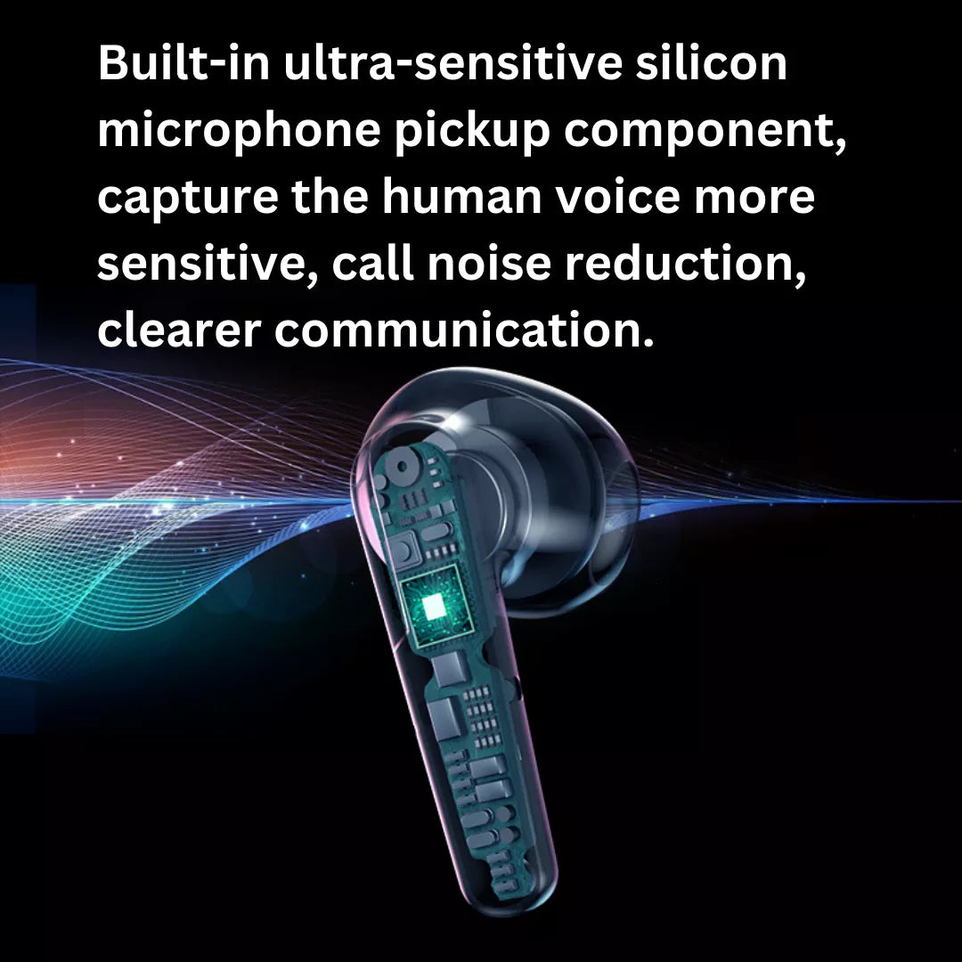 Sanag H6S Wireless Bluetooth Earbuds, Half In-Ear TWS Gaming Headphones with Low Latency - Perfect for Gaming, Workouts & Commuting