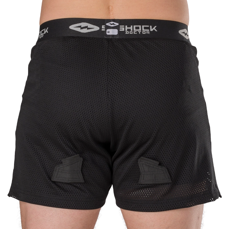 Shock Doctor Youth Loose Hockey Shorts - Breathable & Comfortable for Hockey Practice & Games - Perfect for Youth Hockey Players & Sports Enthusiasts