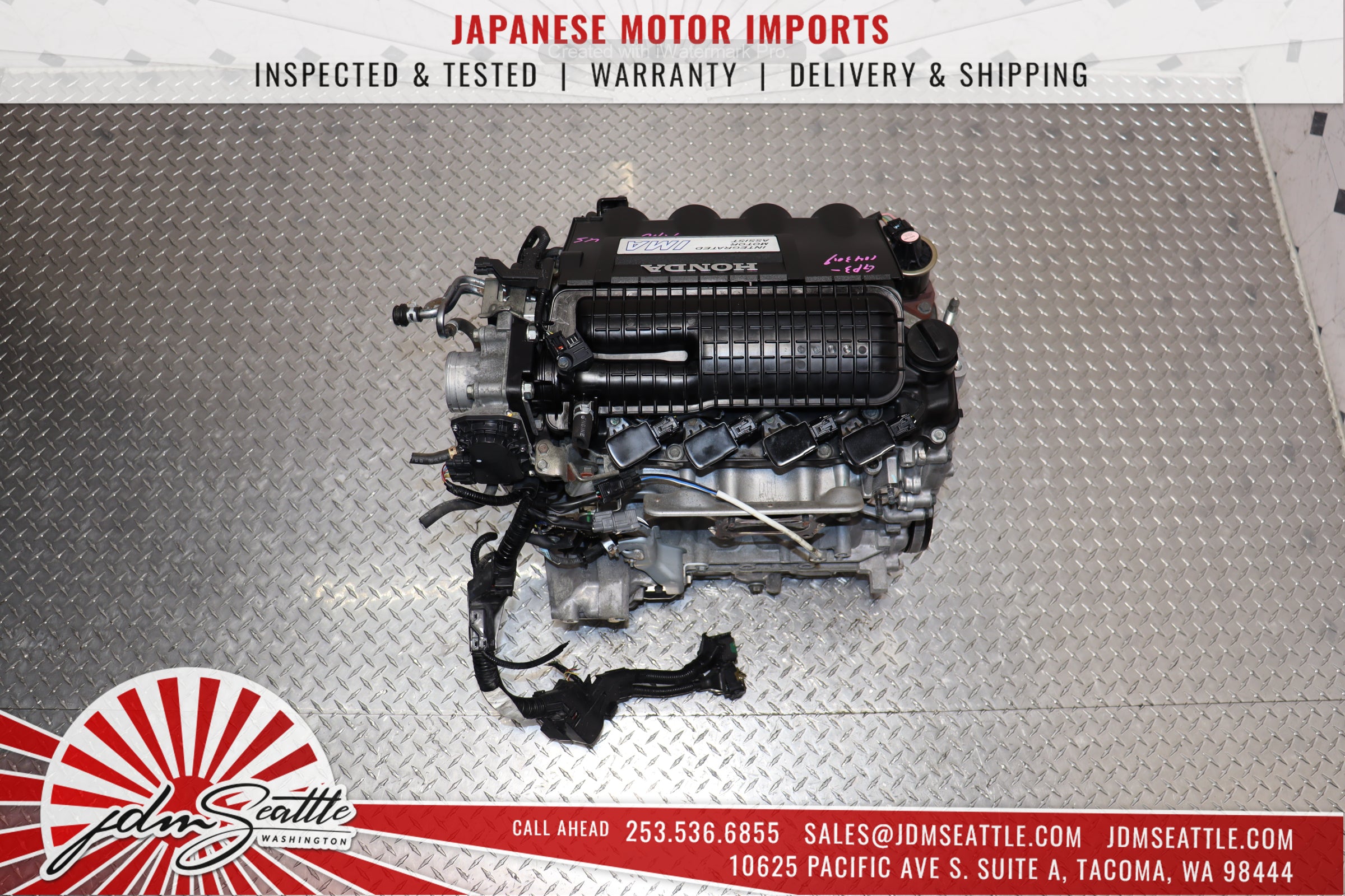 JDM LEA IMA 1.5L Engine for 2011-2016 Honda CR-Z CRZ - Replacement Motor for 11 12 13 14 15 16 Models - Perfect for Performance Upgrades & Engine Replacement