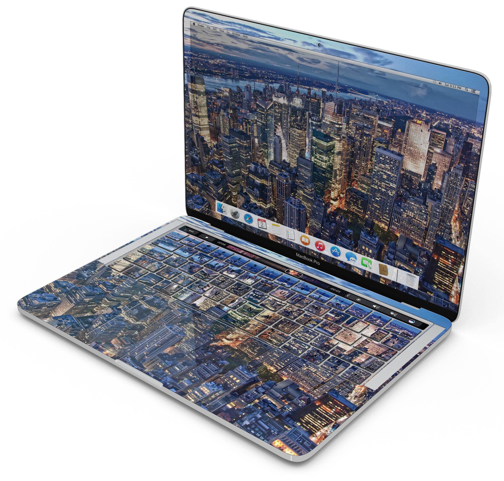 Scratch-Resistant Full-Body Decal Skin Kit for MacBook Pro 16