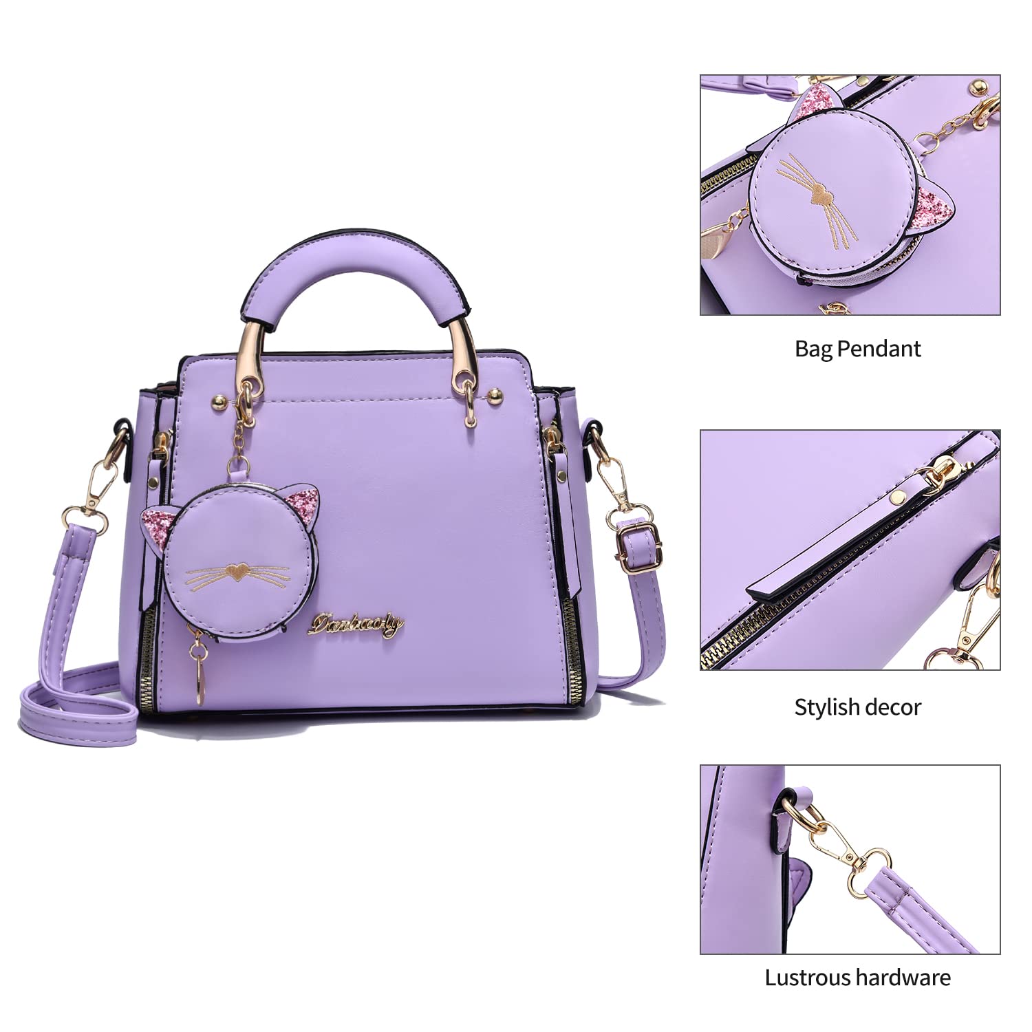 Stylish Xiaoyu Women's Crossbody Bags & Shoulder Purses - Fashionable Top Handle Satchel & Small Tote Handbags for Ladies - Perfect for Work, Travel, and Everyday Use