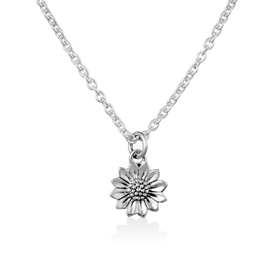 Elegant Sunflower Pendant Necklace for Women - Dainty Floral Jewelry Gift for Her - Perfect for Everyday Wear & Special Occasions