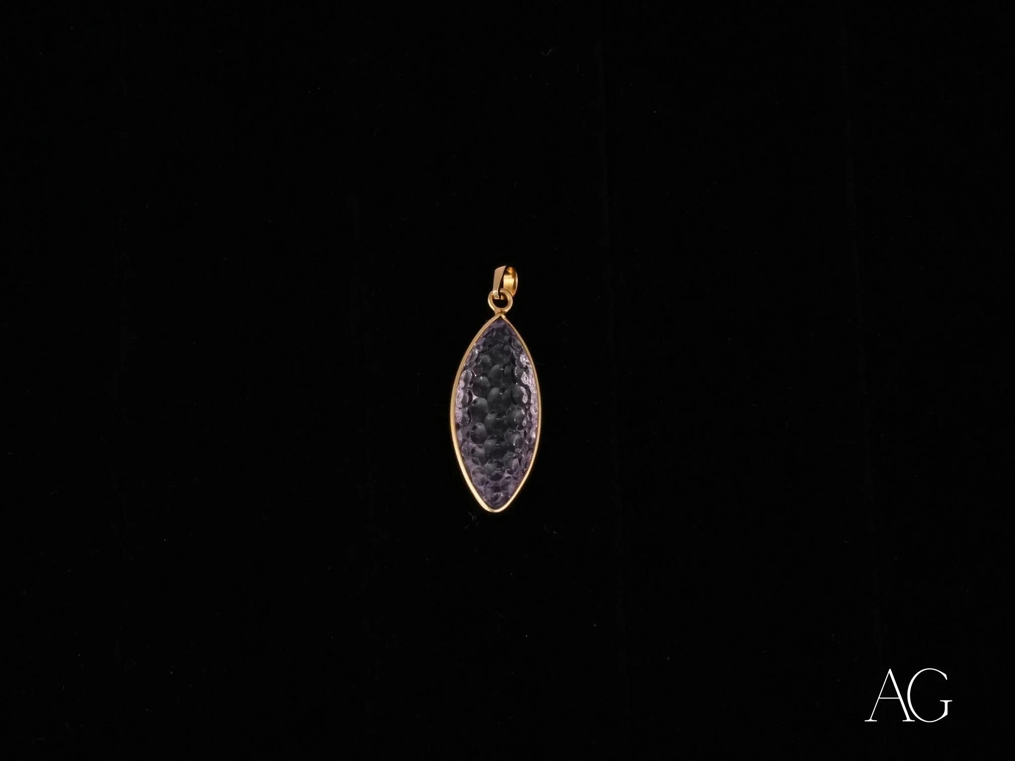 Violet Essence Amethyst Pendant Necklace - Natural Healing Crystal Jewelry for Women | Perfect for Meditation, Energy Cleansing & Spiritual Gifts