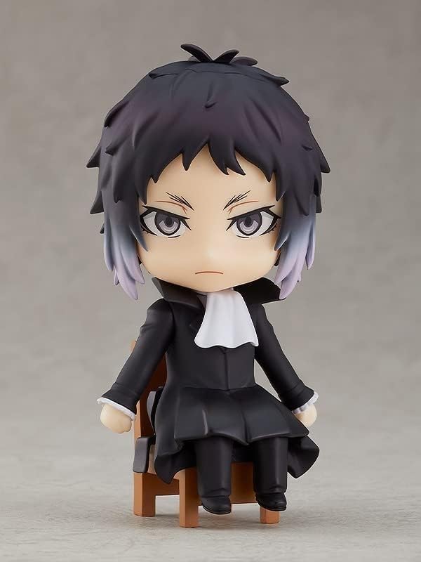 Bungo Stray Dogs Ryunosuke Akutagawa Nendoroid Figure - Anime Collectible Action Figure with Swacchao Feature | Perfect for Anime Fans, Display & Gift Giving