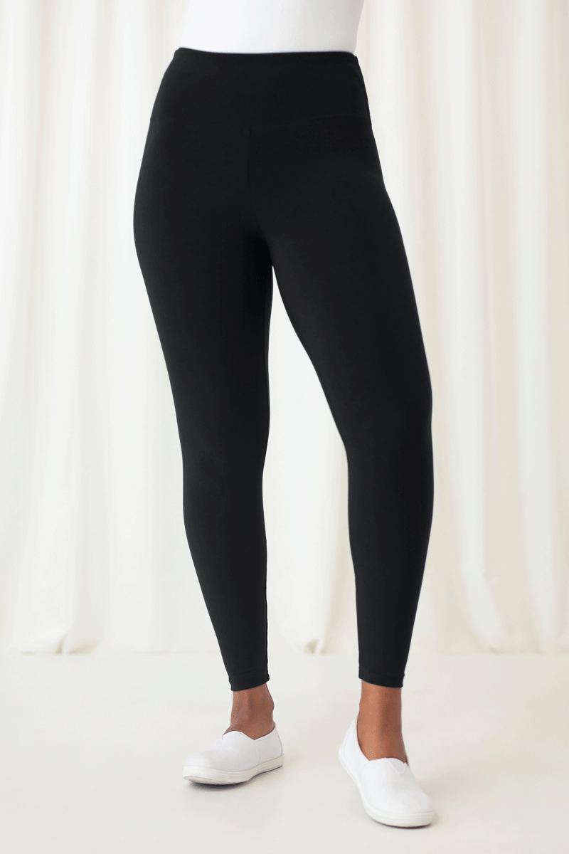 Sympli High Waist New Yoke Leggings for Women - Tummy Control Yoga Pants - Comfortable Workout Leggings for Running, Gym & Lounge