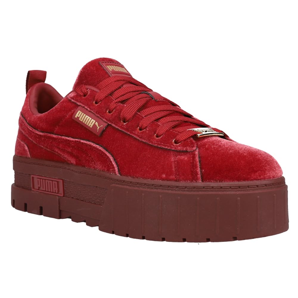 PUMA Women's Mayze Velvet Lifestyle Sneakers - Comfortable Casual Shoes for Women | Perfect for Walking, Running Errands & Everyday Wear