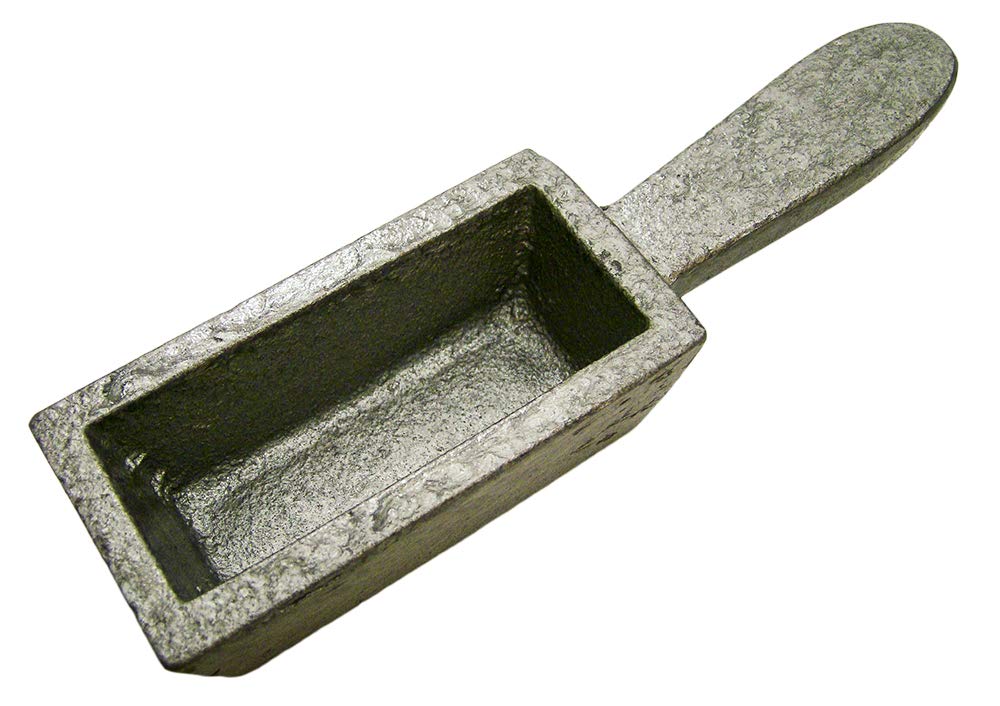 3-Piece Gold Bar Loaf Mold Set - 200oz, 80oz, 40oz Cast Iron Steel Molds for Melting & Smelting - Perfect for DIY Gold Casting, Jewelry Making & Precious Metal Crafting
