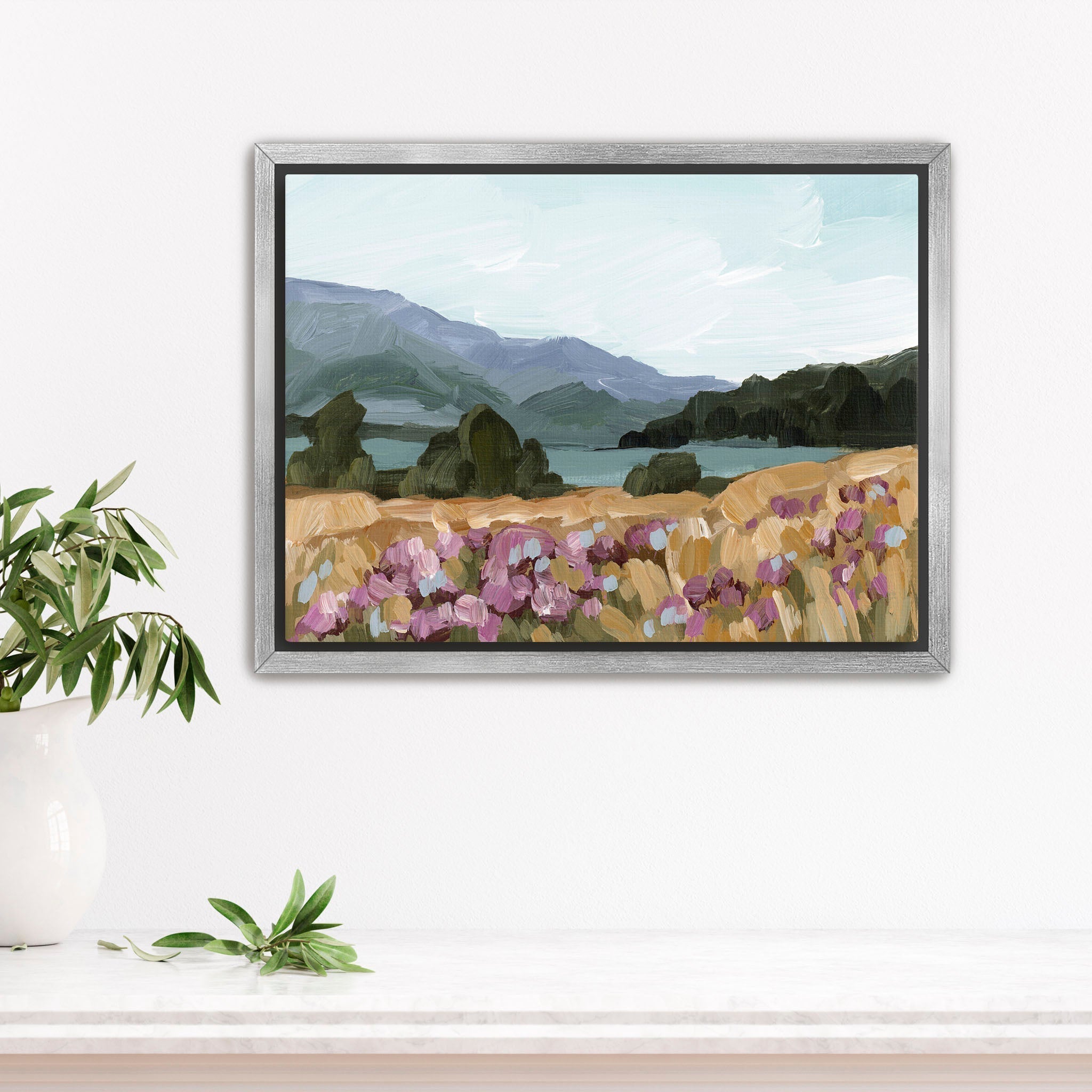 Paradise Art Print - Tropical Beach Wall Decor for Living Room, Bedroom & Office - Stunning Landscape Painting for Home & Commercial Spaces