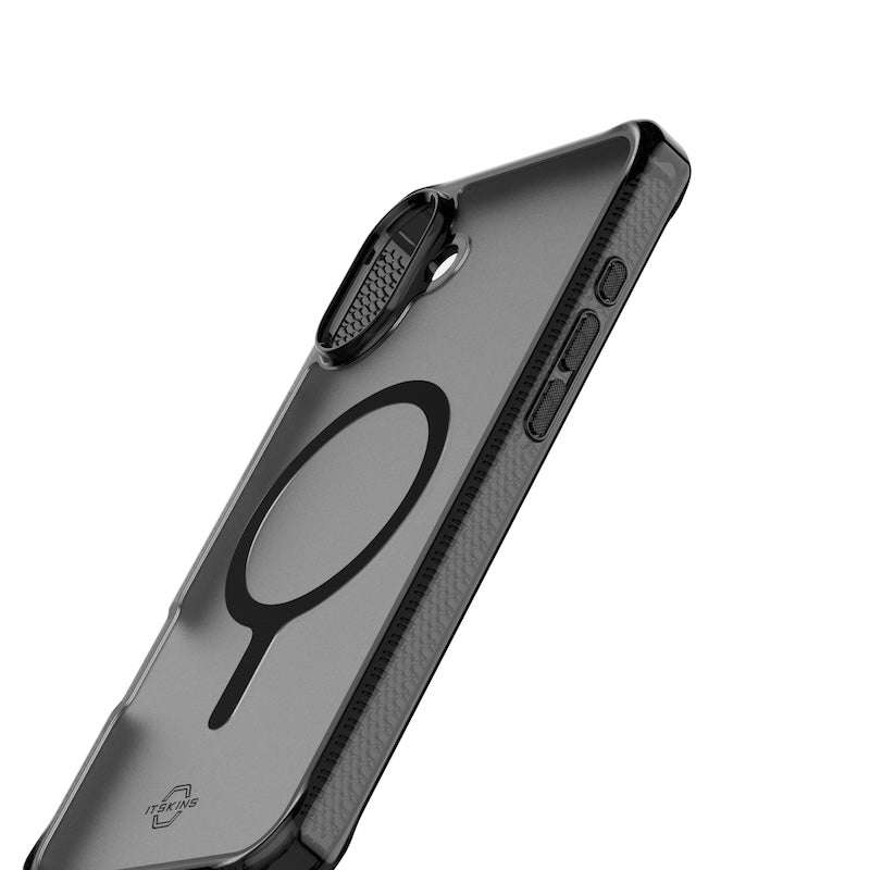iTSKINS Hybrid Rugged Case for iPhone 16 - Shockproof & Durable Protection - Perfect for Outdoor, Travel & Everyday Use