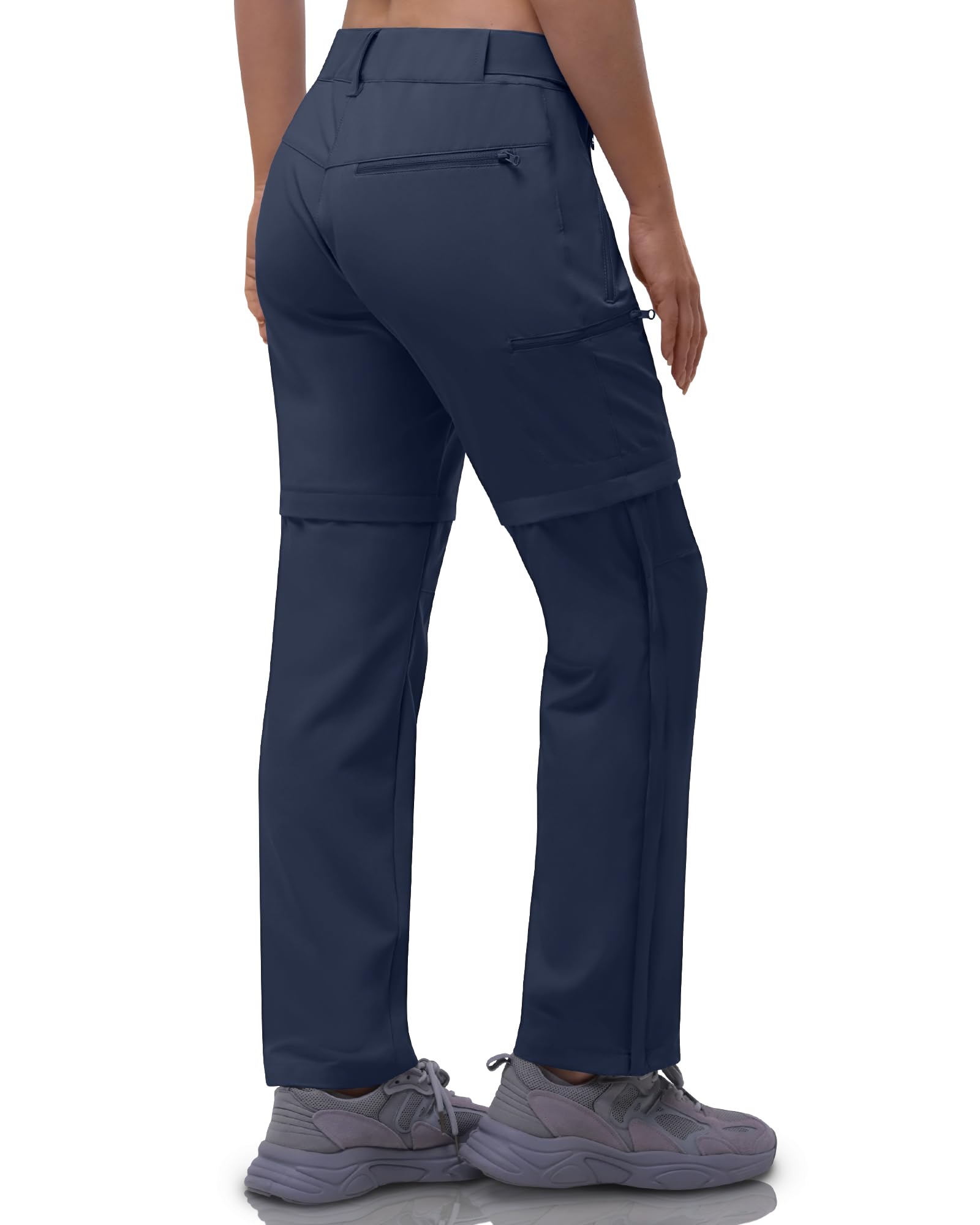 Outdoor Ventures Women's Convertible Hiking Pants - Quick Dry, Lightweight Stretch Zip-Off Cargo Pants for Trekking, Camping & Travel Adventures