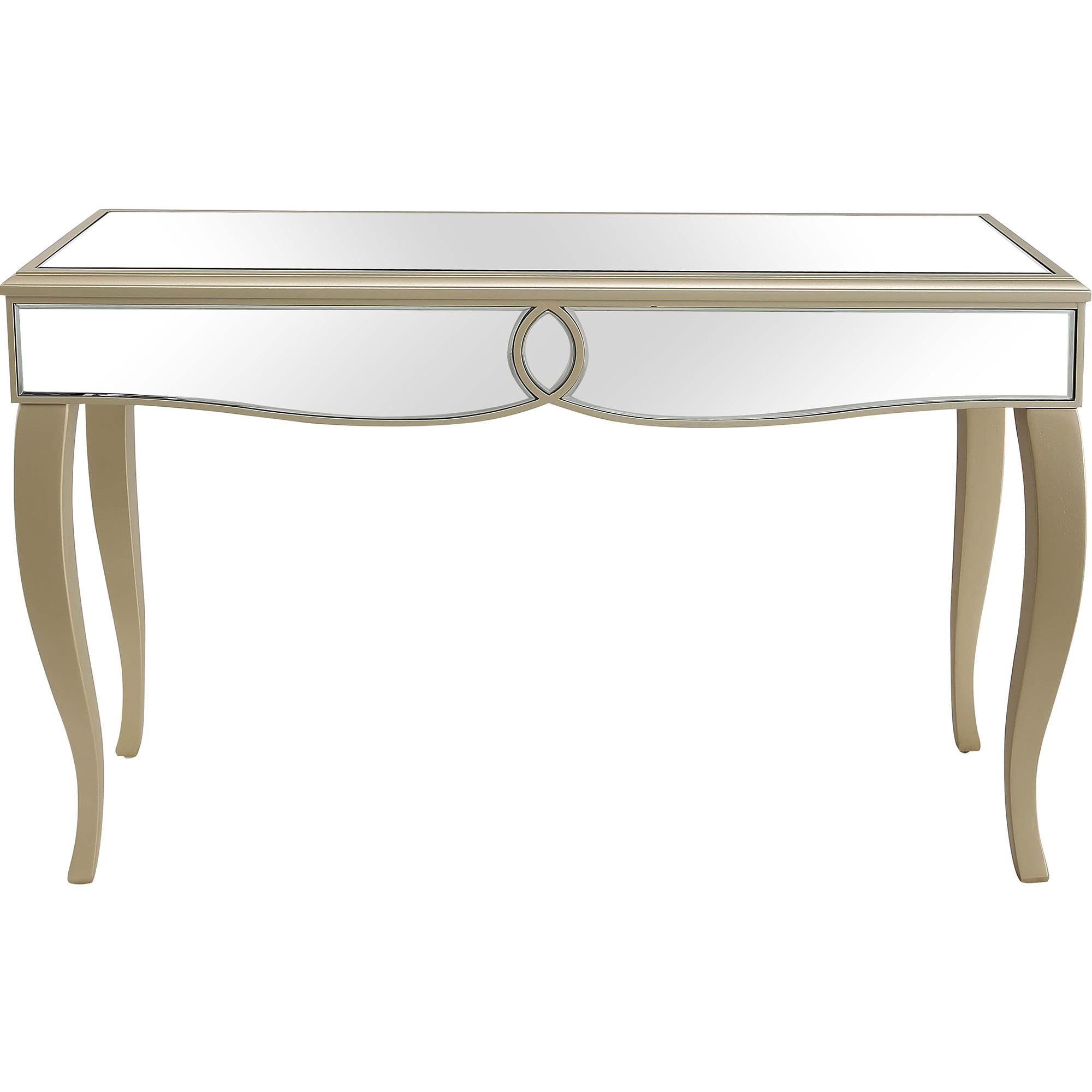 Camden Isle Eleanor Console Table - Elegant Entryway Furniture for Hallway, Living Room & Foyer Decor | Solid Wood Sofa Table with Storage Shelf