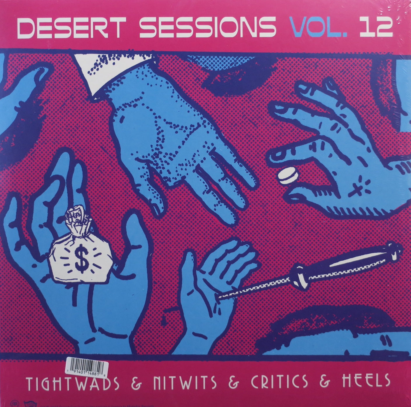 DESERT SESSIONS 'Vol. 11&12' Vinyl LP + Booklet (Featuring Josh Homme & Les Claypool) - Limited Edition Collector's Item for Music Enthusiasts & Vinyl Lovers